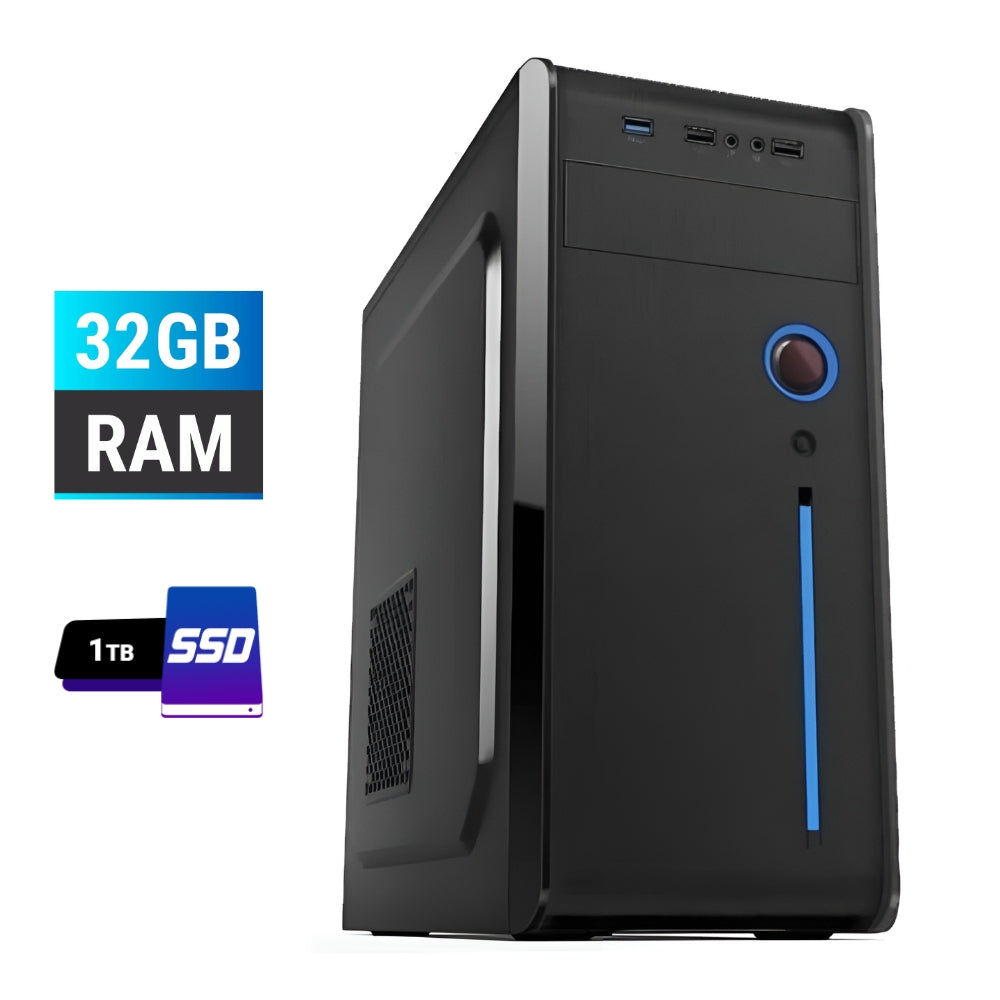 PC Assemblato CPU i7/i9| Ram 32GB | SSD 1TB | FreeDOS PC Assemblato CPU i7/i9| Ram 32GB | SSD 1TB | FreeDOS